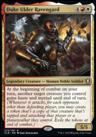 Duke Ulder Ravengard [Commander Legends: Battle for Baldur's Gate] | Webway Games