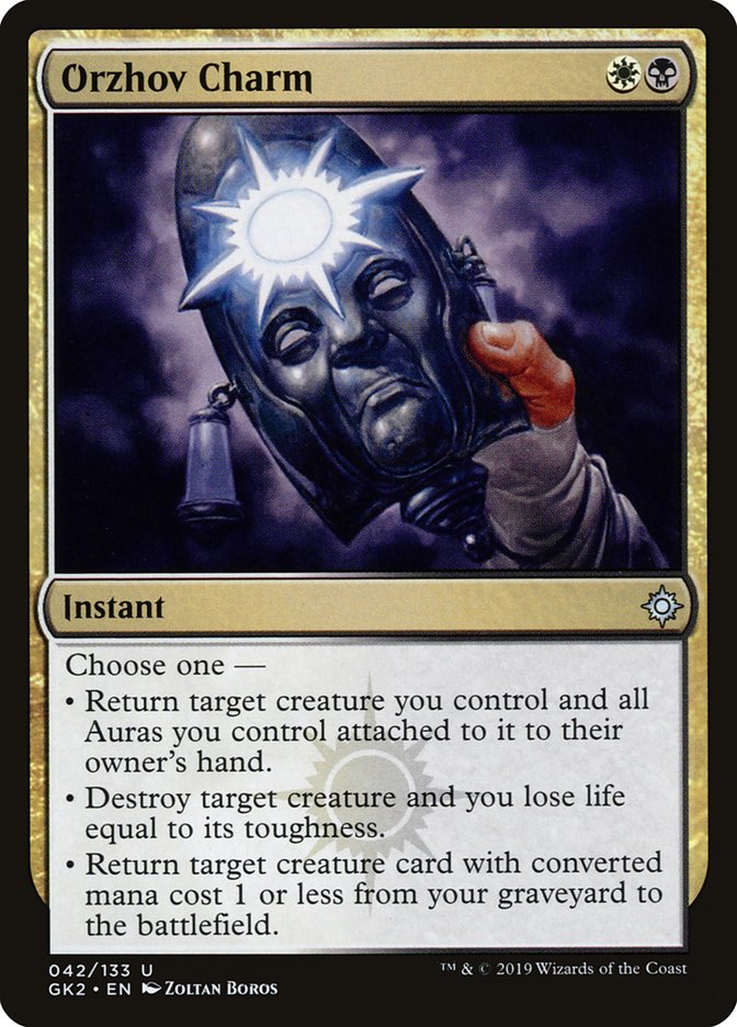 Orzhov Charm [Ravnica Allegiance Guild Kit] | Webway Games