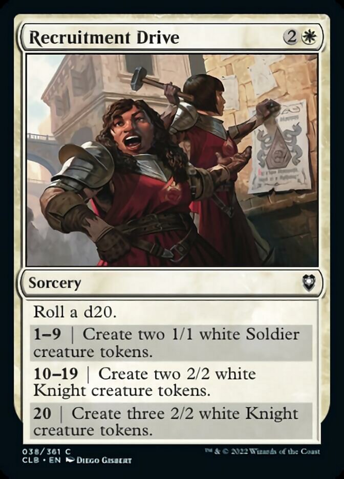 Recruitment Drive [Commander Legends: Battle for Baldur's Gate] | Webway Games