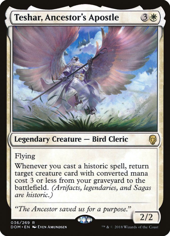 Teshar, Ancestor's Apostle [Dominaria] | Webway Games