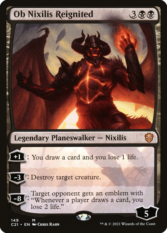 Ob Nixilis Reignited [Commander 2021] | Webway Games