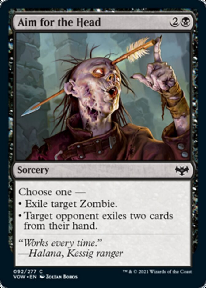 Aim for the Head [Innistrad: Crimson Vow] | Webway Games