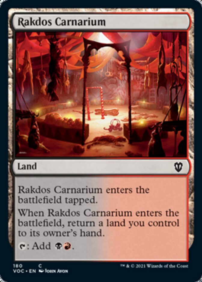 Rakdos Carnarium [Innistrad: Crimson Vow Commander] | Webway Games