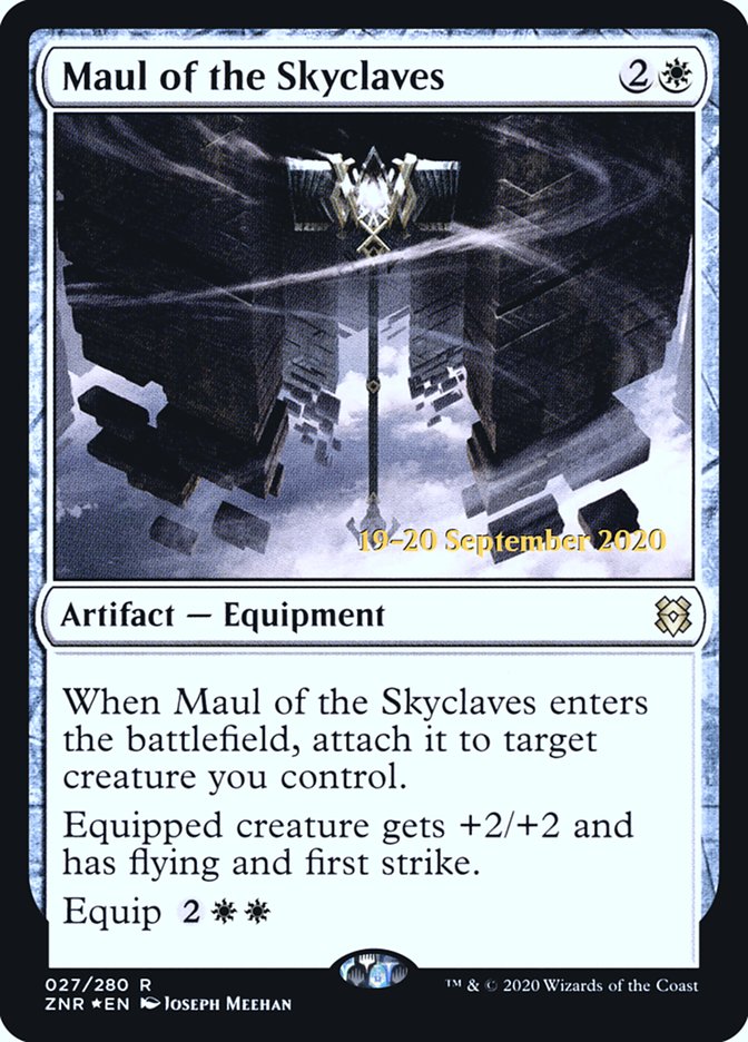 Maul of the Skyclaves  (Prerelease) [Zendikar Rising Prerelease Promos] | Webway Games