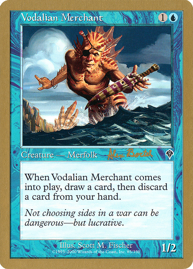 Vodalian Merchant (Alex Borteh) [World Championship Decks 2001] | Webway Games