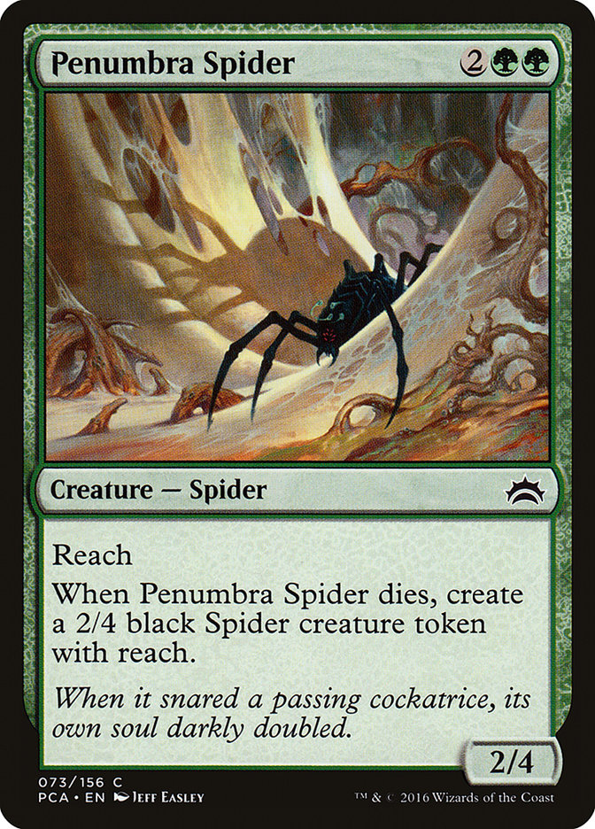 Penumbra Spider [Planechase Anthology] | Webway Games