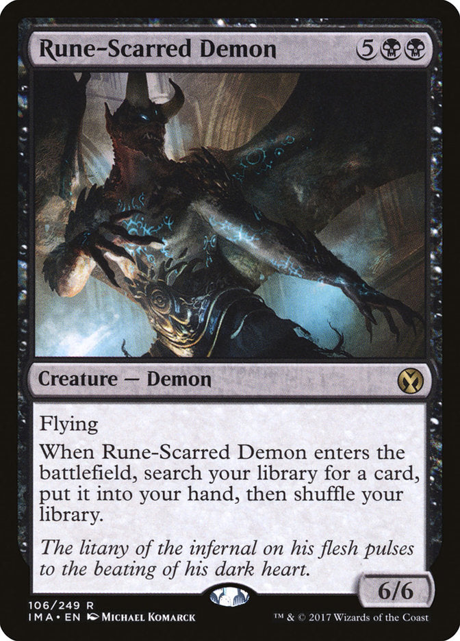 Rune-Scarred Demon [Iconic Masters] | Webway Games