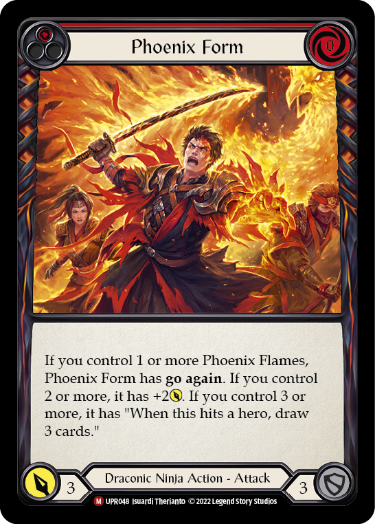 Phoenix Form [UPR048] (Uprising)  Rainbow Foil | Webway Games