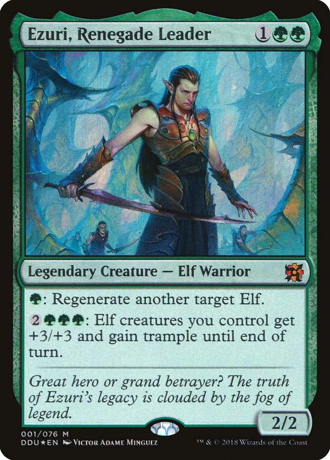 Ezuri, Renegade Leader [Duel Decks: Elves vs. Inventors] | Webway Games