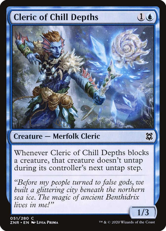 Cleric of Chill Depths [Zendikar Rising] | Webway Games