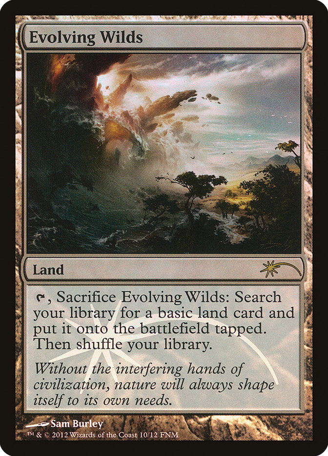 Evolving Wilds [Friday Night Magic 2012] | Webway Games