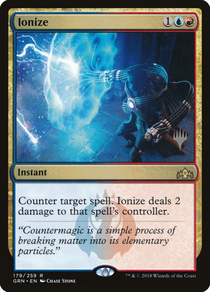 Ionize (Promo Pack) [Guilds of Ravnica Promos] | Webway Games