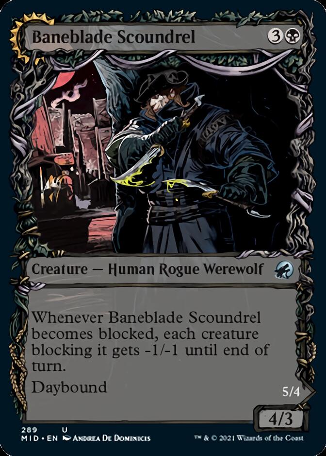 Baneblade Scoundrel // Baneclaw Marauder (Showcase Equinox) [Innistrad: Midnight Hunt] | Webway Games