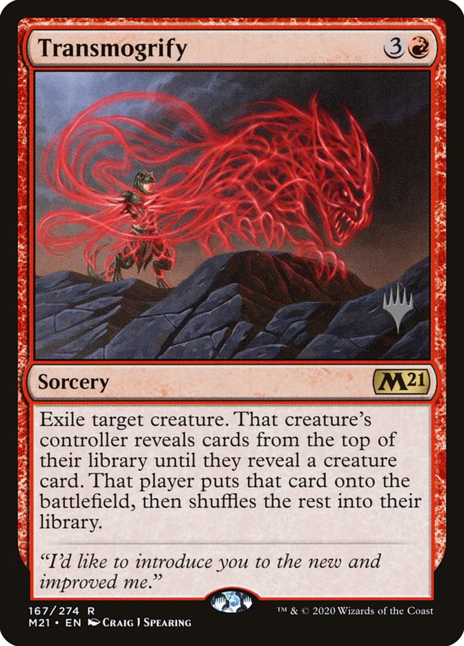 Transmogrify (Promo Pack) [Core Set 2021 Promos] | Webway Games