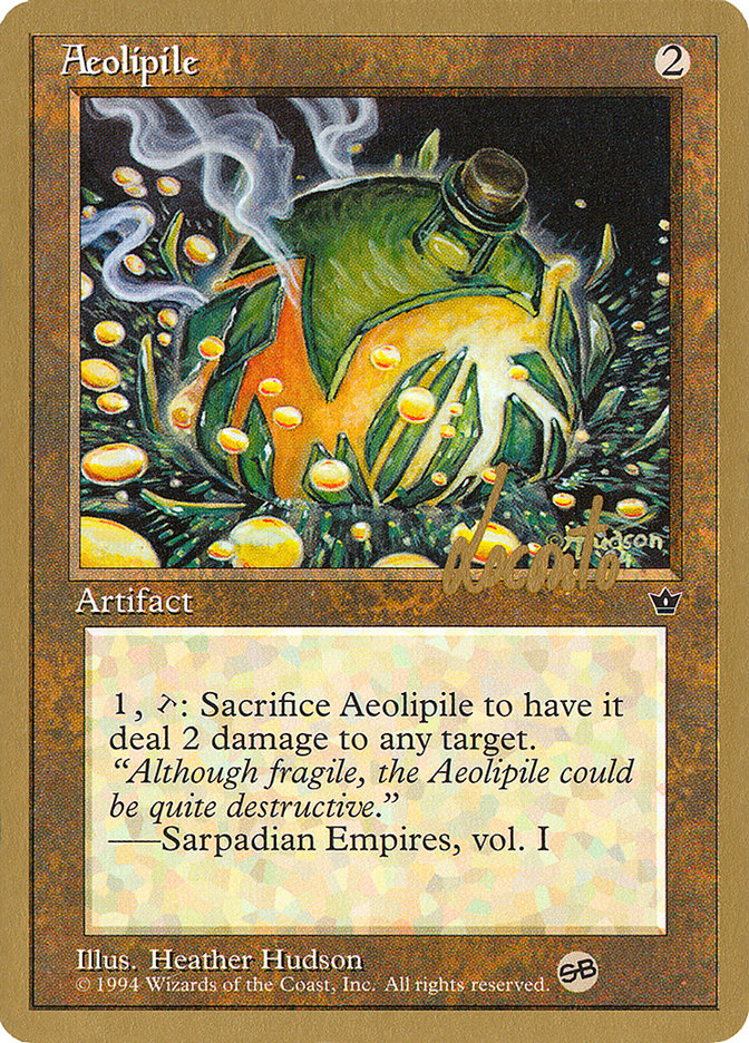 Aeolipile (Michael Loconto) (SB) [Pro Tour Collector Set] | Webway Games