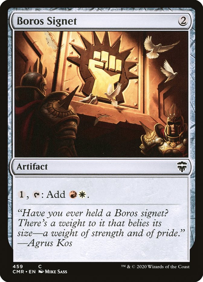 Boros Signet [Commander Legends] | Webway Games