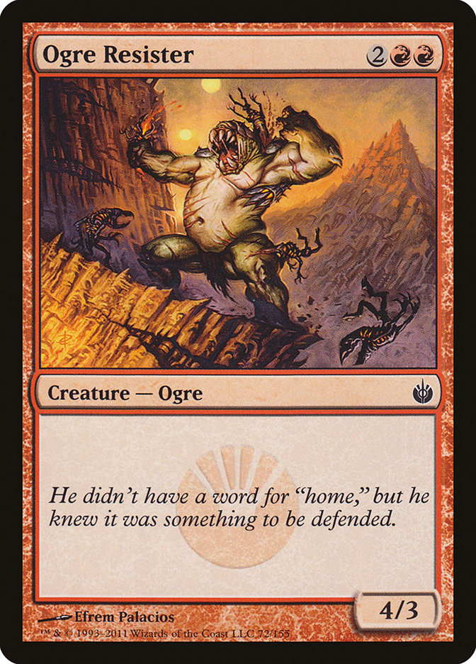 Ogre Resister [Mirrodin Besieged] | Webway Games