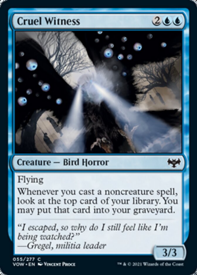 Cruel Witness [Innistrad: Crimson Vow] | Webway Games