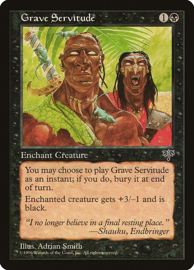 Grave Servitude [Mirage] | Webway Games
