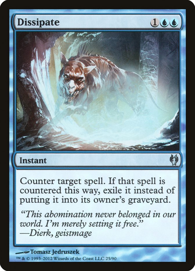 Dissipate [Duel Decks: Izzet vs. Golgari] | Webway Games