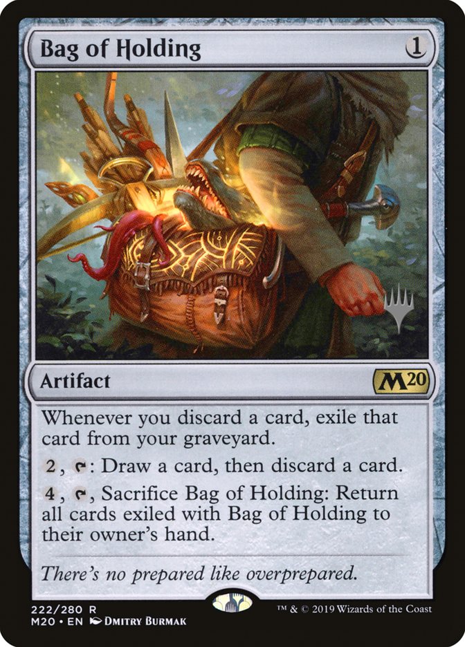 Bag of Holding (Promo Pack) [Core Set 2020 Promos] | Webway Games