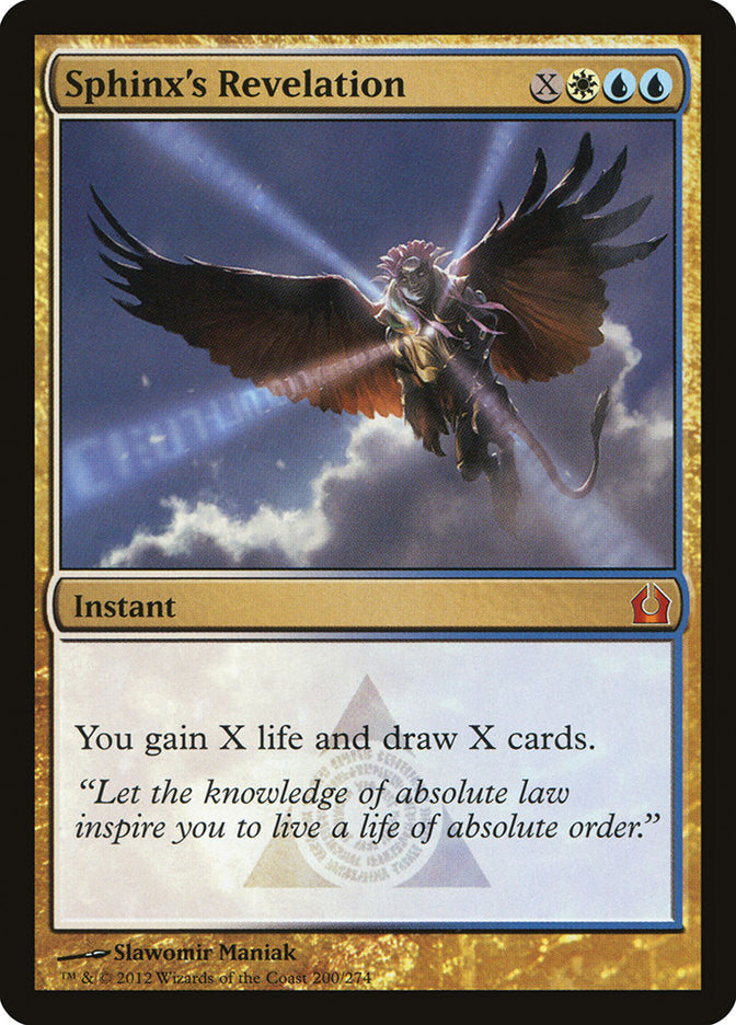Sphinx's Revelation [Return to Ravnica] | Webway Games