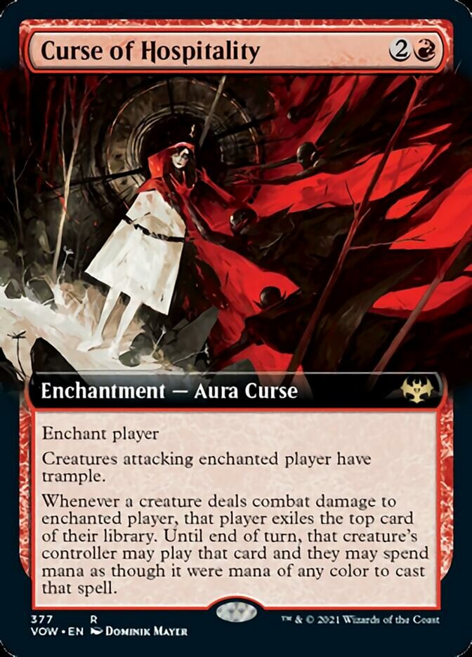 Curse of Hospitality (Extended) [Innistrad: Crimson Vow] | Webway Games