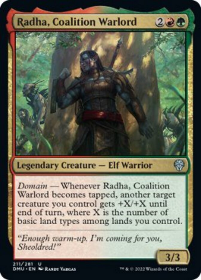 Radha, Coalition Warlord [Dominaria United] | Webway Games