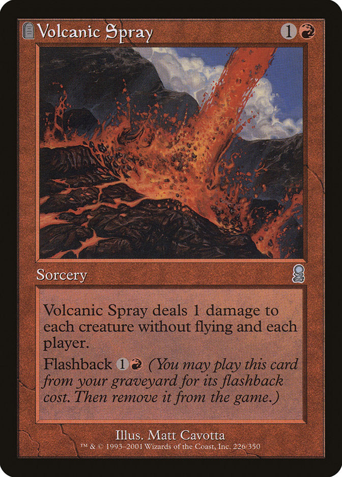 Volcanic Spray [Odyssey] | Webway Games