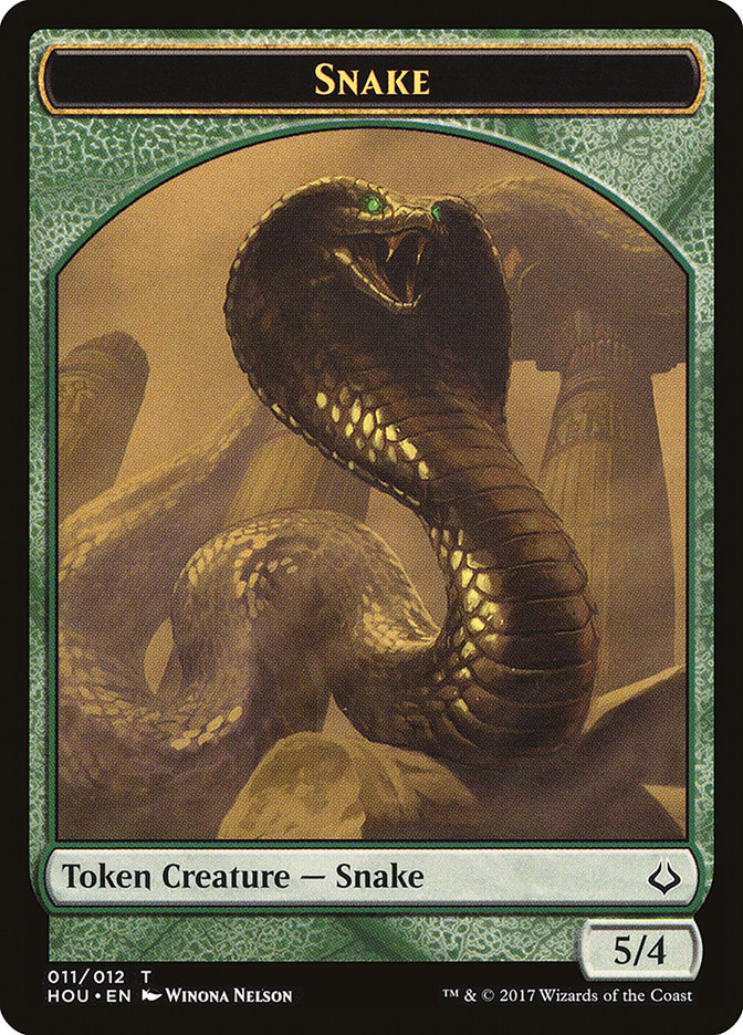 Snake [Hour of Devastation Tokens] | Webway Games