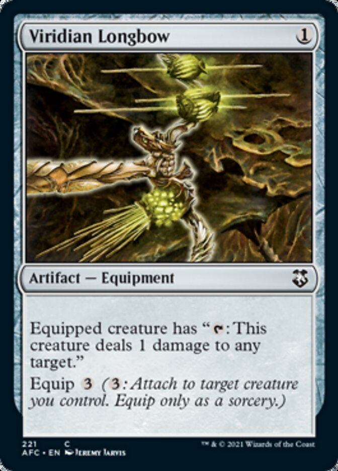 Viridian Longbow [Dungeons & Dragons: Adventures in the Forgotten Realms Commander] | Webway Games