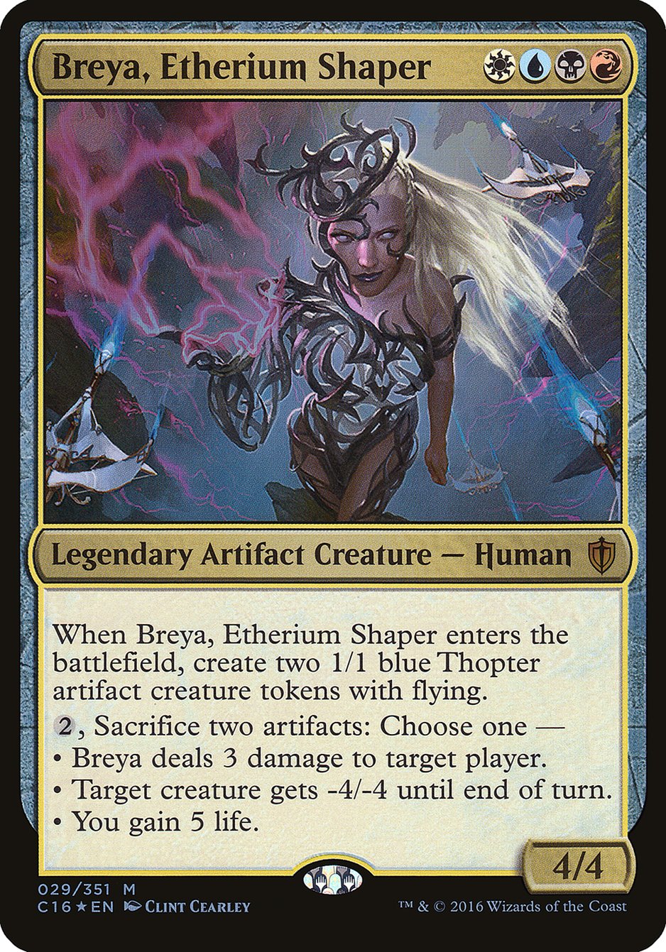 Breya, Etherium Shaper (Commander 2016) [Commander 2016 Oversized] | Webway Games