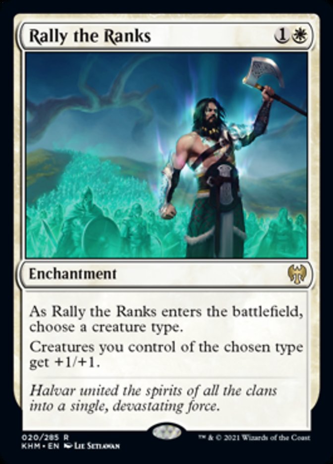 Rally the Ranks [Kaldheim] | Webway Games