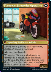 Flamewar, Brash Veteran // Flamewar, Streetwise Operative [Universes Beyond: Transformers] | Webway Games