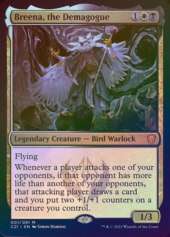 Breena, the Demagogue (Display Commander) [Commander 2021] | Webway Games