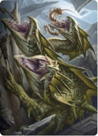 Grakmaw, Skyclave Ravager Art Card [Zendikar Rising Art Series] | Webway Games