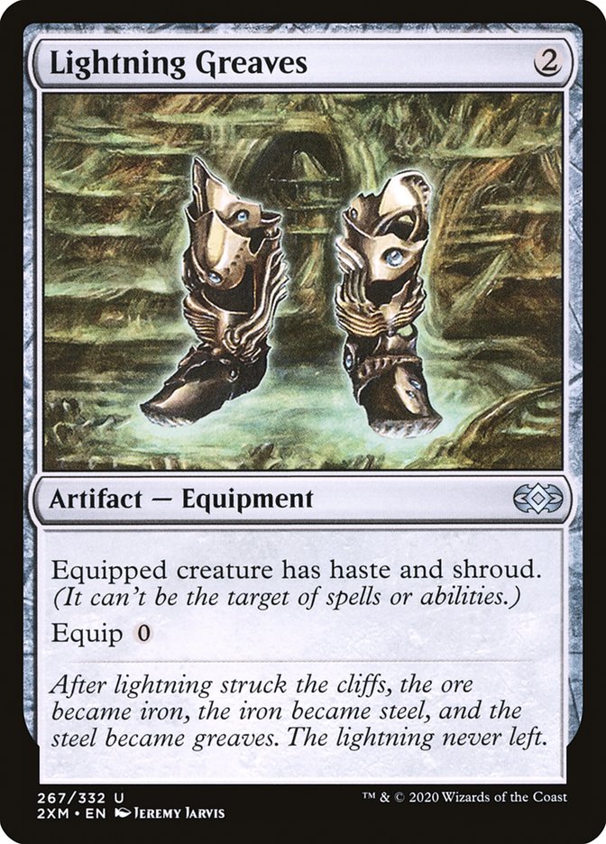 Lightning Greaves [Double Masters] | Webway Games