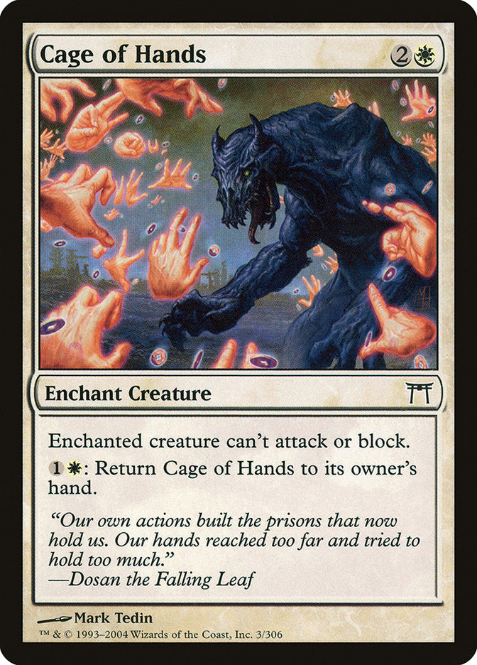 Cage of Hands [Champions of Kamigawa] | Webway Games