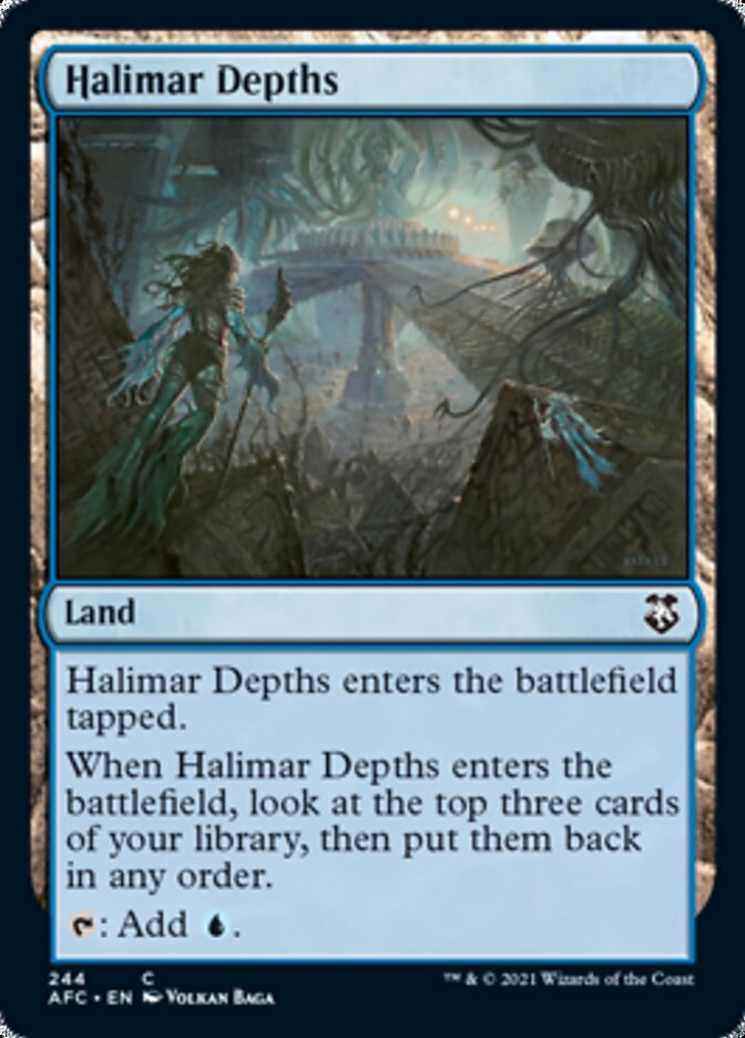 Halimar Depths [Dungeons & Dragons: Adventures in the Forgotten Realms Commander] | Webway Games