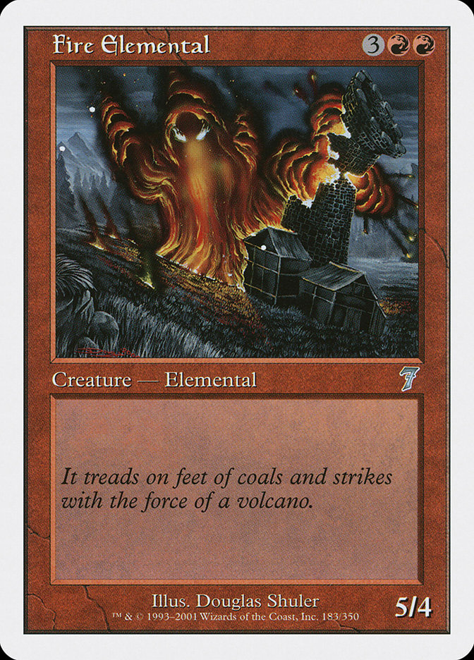 Fire Elemental [Seventh Edition] | Webway Games