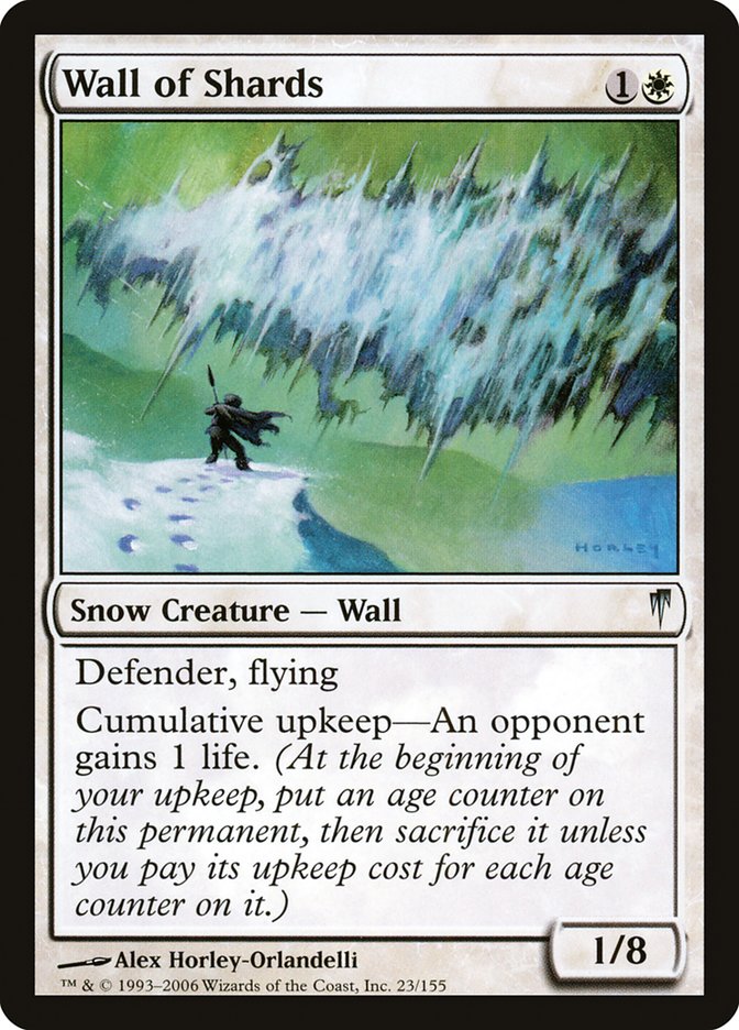 Wall of Shards [Coldsnap] | Webway Games
