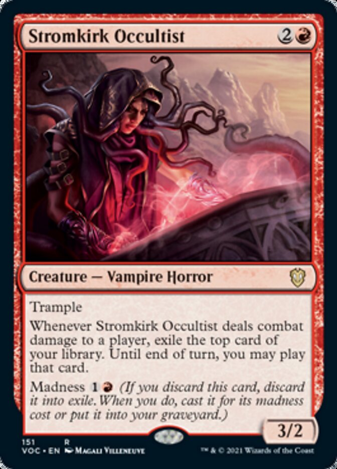 Stromkirk Occultist [Innistrad: Crimson Vow Commander] | Webway Games