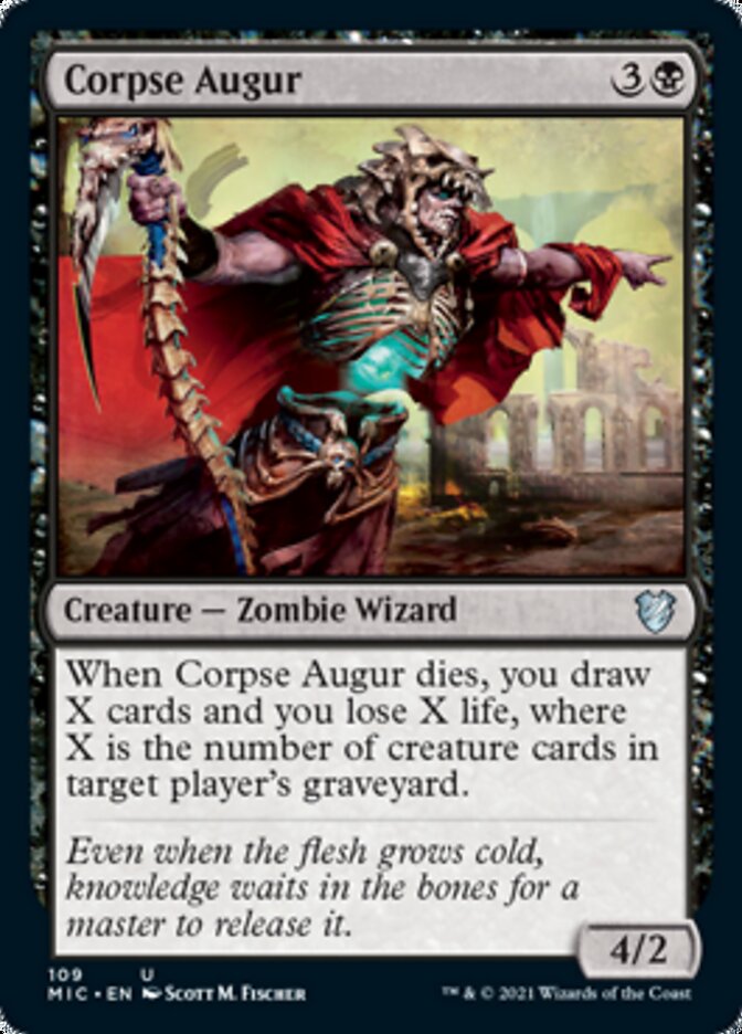 Corpse Augur [Innistrad: Midnight Hunt Commander] | Webway Games