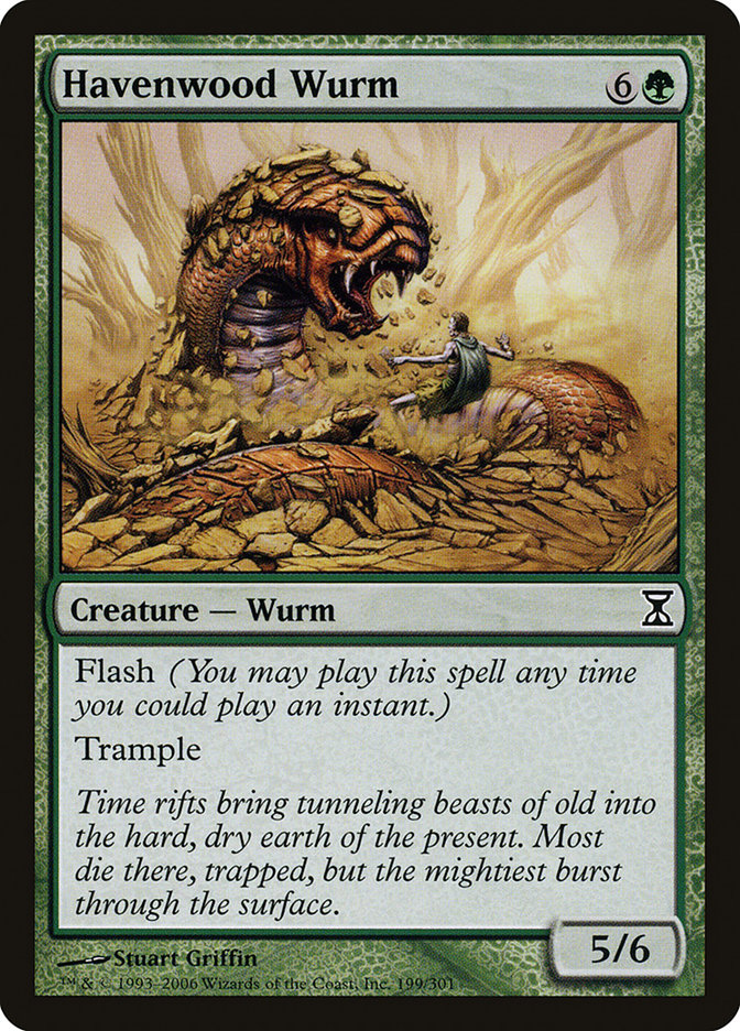 Havenwood Wurm [Time Spiral] | Webway Games