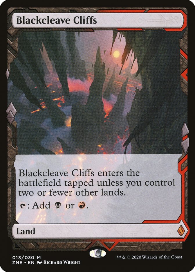 Blackcleave Cliffs [Zendikar Rising Expeditions] | Webway Games
