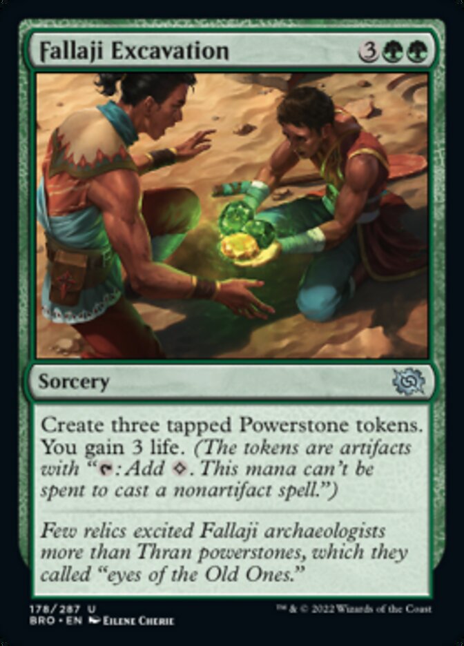 Fallaji Excavation [The Brothers' War] | Webway Games