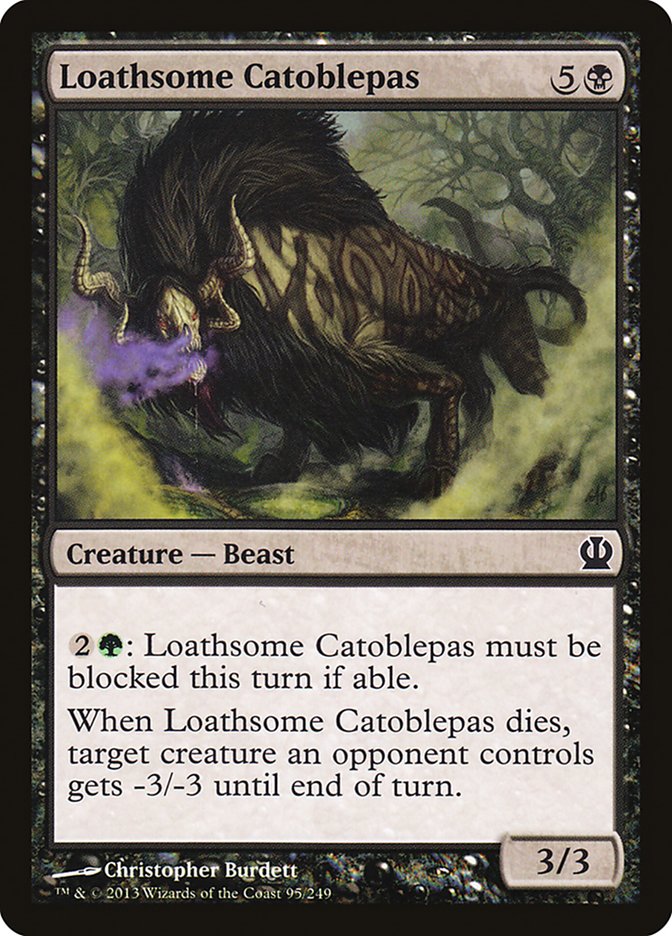 Loathsome Catoblepas [Theros] | Webway Games