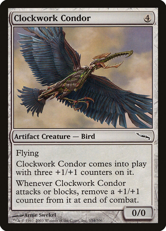 Clockwork Condor [Mirrodin] | Webway Games
