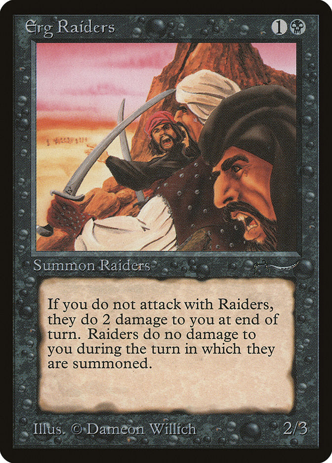 Erg Raiders (Light Mana Cost) [Arabian Nights] | Webway Games