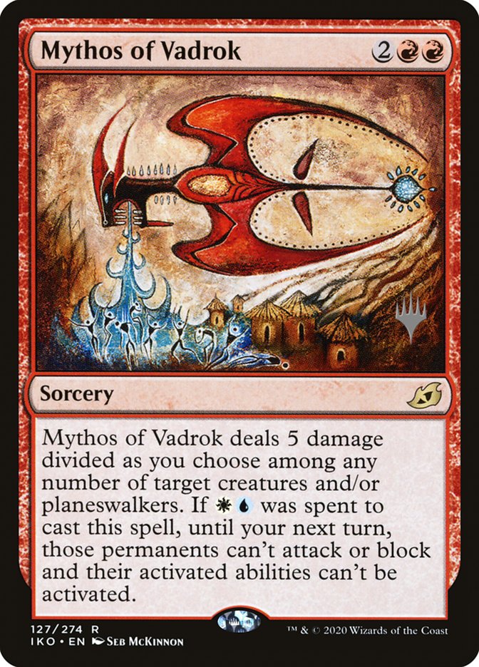 Mythos of Vadrok (Promo Pack) [Ikoria: Lair of Behemoths Promos] | Webway Games